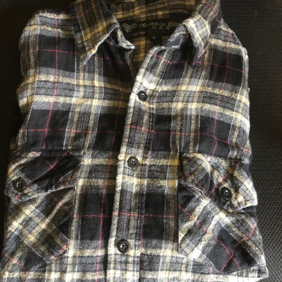 Hawks Bay Mens Long Sleeve Plaid Flannel Shirt Button Up Tartan Buffalo - Picture 6 of 6